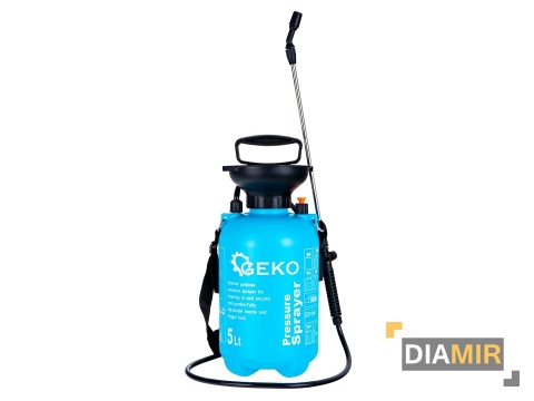 Opryskiwacz ciśnieniowy plecakowy ręczny Geko 5 l