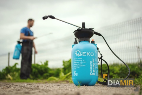 Opryskiwacz ciśnieniowy plecakowy ręczny Geko 5 l