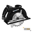 PILARKA PIŁA TARCZOWA 1200W 185mm NAJAZDOWA RĘCZNA GRAPHITE