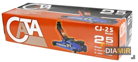 PODNOŚNIK NISKOPROFILOWY 2,5T CATA CJ-2.5 lewarek 2500 kg ŻABA