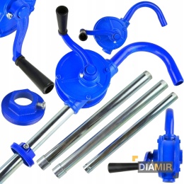 POMPA POMPKA PALIWA OLEJU NA KORBĘ ręczna DO BECZKI