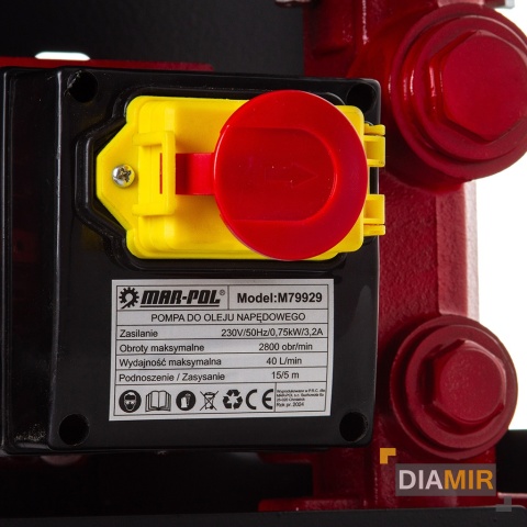 POMPA PALIWA OLEJU ROPY NAPĘDOWEGO ON DYSTRYBUTOR SAMOZASYSAJĄCY CPN 60L/min
