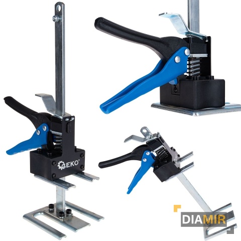 Podnośnik ręczny lewarek do mebli gabarytów płyt karton gips 120 kg