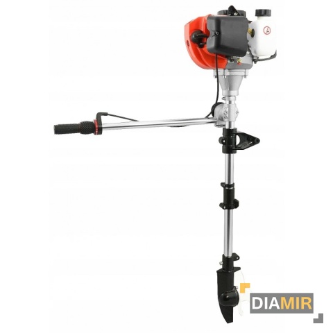 SILNIK ZABURTOWY SPALINOWY DO ŁÓDKI ŁODZI PONTONU MOCNY 5,2 KM 51,7 cm³