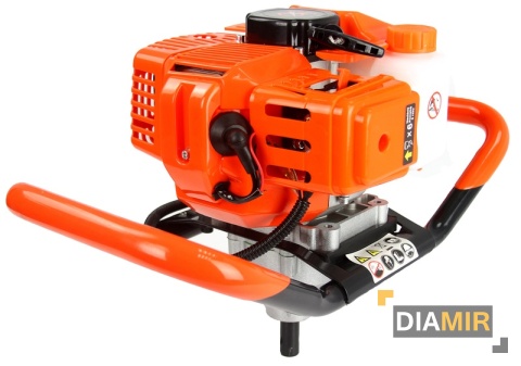 ŚWIDER SPALINOWY WIERTNICA GLEBOWA ZIEMI GLEBY 5,2KM MOCNA +3 WIERTŁA 10/15/20cm