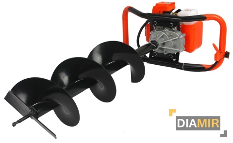 ŚWIDER SPALINOWY WIERTNICA GLEBOWA ZIEMI GLEBY 5,2KM MOCNA +3 WIERTŁA 10/15/20cm