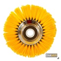 SZCZOTKA TARCZOWA NYLONOWA DO KOSY DO CZYSZCZENIA 200 mm x 25,4 mm