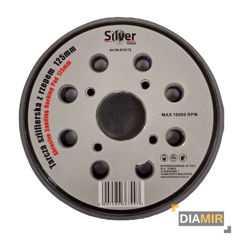 TALERZ TARCZA DO SZLIFIERKI OSCYLACYJNEJ MIMOŚRODOWEJ DYSK NA RZEP 125 MM