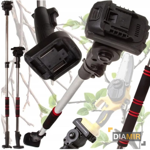 WYSIĘGNIK PIŁY PRZEDŁUŻKA PILARKI GAŁĘZIÓWKI AKU REGULACJA 140-210cm