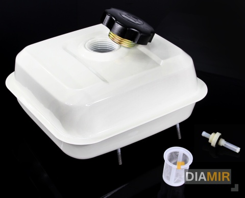 ZBIORNIK BAK PALIWA SILNIKA ZAGĘSZCZARKI GX160/200 6,5 HP