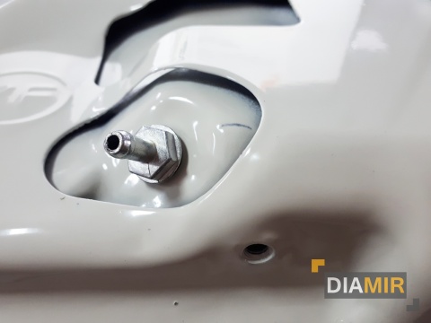 ZBIORNIK BAK PALIWA SILNIKA ZAGĘSZCZARKI GX160/200 6,5 HP