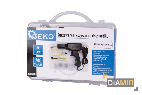 Zgrzewarka ZSZYWARKA ZSZYWACZ do plastiku 50W 200 zszywek