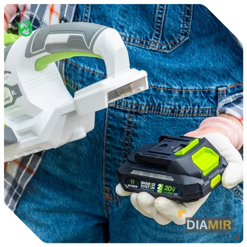 AKUMULATOR BATERIA WUBER MAKITA SHARE+ SYSTEM LITOWO JONOWY 20 V 2.0 AH WUBER