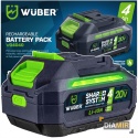 AKUMULATOR BATERIA WUBER MAKITA SHARE+ SYSTEM LITOWO JONOWY 20 V 4.0 AH WUBER