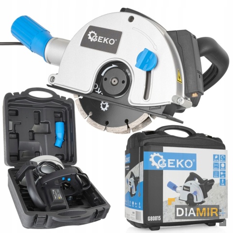 BRUZDOWNICA DO BETONU 1700 W LASER 2 x TARCZA WALIZKA