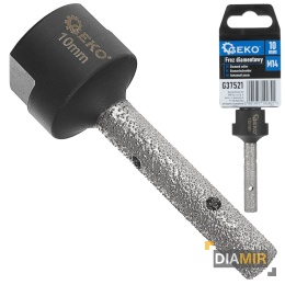 FREZ DIAMENTOWY 10 mm M14 GEKO do gresu ceramiki granitu marmuru
