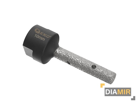 FREZ DIAMENTOWY 10 mm M14 GEKO do gresu ceramiki granitu marmuru