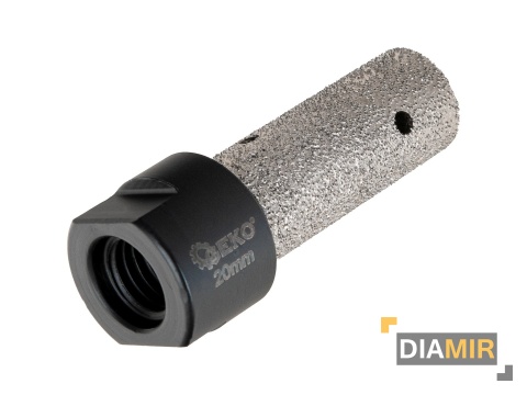 FREZ DIAMENTOWY 20 mm M14 GEKO do gresu ceramiki granitu marmuru