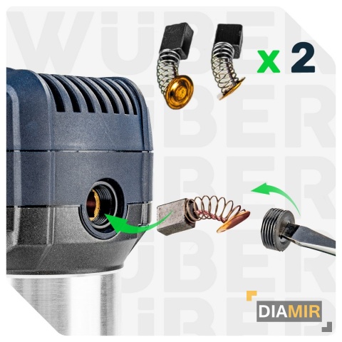 FREZARKA GÓRNOWRZECIONOWA DO DREWNA WYCINARKA Z REGULACJĄ OBROTÓW ZESTAW