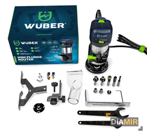 FREZARKA GÓRNOWRZECIONOWA DO DREWNA WYCINARKA Z REGULACJĄ OBROTÓW ZESTAW