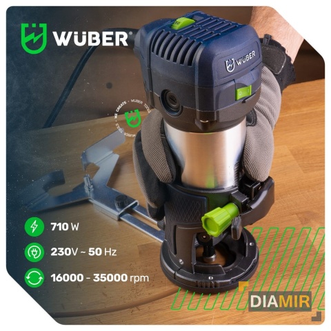 FREZARKA GÓRNOWRZECIONOWA DO DREWNA WYCINARKA Z REGULACJĄ OBROTÓW ZESTAW