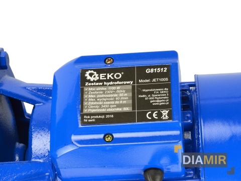 HYDROFOR 50L 1100W zbiornik kompletny ZESTAWY HYDROFOROWY samozasysająca