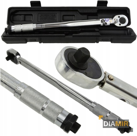 KLUCZ DYNAMOMETRYCZNY 1/2 " 28-210Nm Z BLOKADĄ