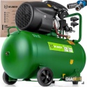 KOMPRESOR OLEJOWY 100 LITRÓW SOLIDNY DWUTŁOKOWY SPRĘŻARKA POWIETRZA WUBER
