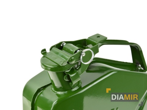 KANISTER METALOWY 5L STALOWY NA PALIWO ZBIORNIK SZCZELNY ANTYKOROZYJNY