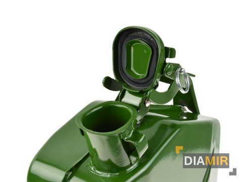 KANISTER METALOWY 5L STALOWY NA PALIWO ZBIORNIK SZCZELNY ANTYKOROZYJNY