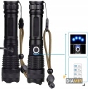 LATARKA TAKTYCZNA LED XHP90 ZOOM CREE MOCNA WOJSKOWA AKUMULATOROWA USB