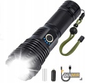 LATARKA TAKTYCZNA LED XHP90 ZOOM CREE MOCNA WOJSKOWA AKUMULATOROWA USB
