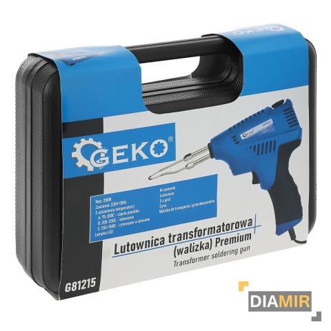 LUTOWNICA TRANSFORMATOROWA 200W WALIZKA