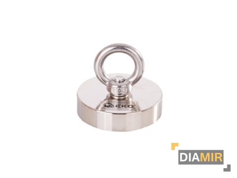 MAGNES NEODYMOWY 170kg UCHWYT ZESTAW LINA 20m