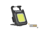 MINI LATARKA kieszonkowa z magnesem LED COB 6W 500mAh 300lm IPX4 BRELOK