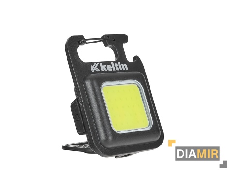 MINI LATARKA kieszonkowa z magnesem LED COB 6W 500mAh 300lm IPX4 BRELOK