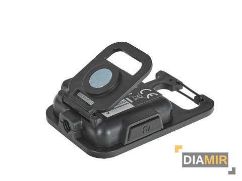 MINI LATARKA kieszonkowa z magnesem LED COB 6W 500mAh 300lm IPX4 BRELOK