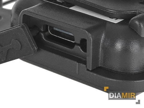 MINI LATARKA kieszonkowa z magnesem LED COB 6W 500mAh 300lm IPX4 BRELOK