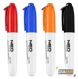 MINI MARKER pisak BUDOWLANY 4 KOLORY BRELOK 1 szt
