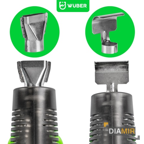 MINI OPALARKA ELEKTRYCZNA Z REGULACJĄ 2 BIEGI 350°C GORĄCE POWIETRZE WUBER