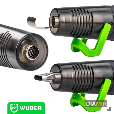 MINI OPALARKA ELEKTRYCZNA Z REGULACJĄ 2 BIEGI 350°C GORĄCE POWIETRZE WUBER