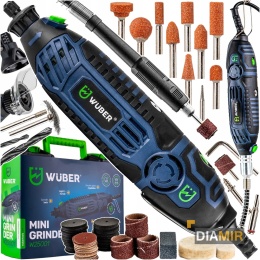 MINI SZLIFIERKA 200W FREZARKA WIELOFUNKCYJNA + STOJAK + AKCESORIA ZESTAW XXL