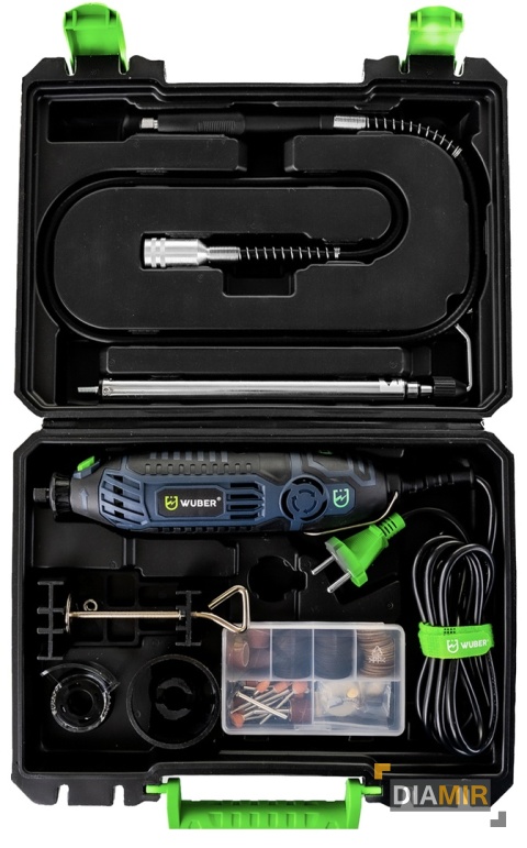 MINI SZLIFIERKA 200W FREZARKA WIELOFUNKCYJNA + STOJAK + AKCESORIA ZESTAW XXL