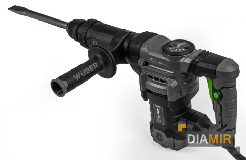 MŁOT WYBURZENIOWY UDAROWY SDS MAX WALIZKA 2 DŁUTA 1400W 20J DO BETONU WUBER