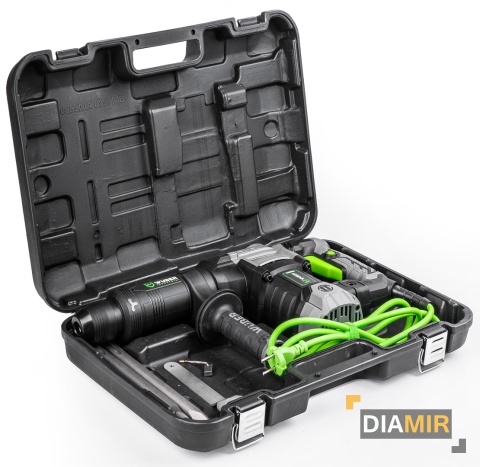 MŁOT WYBURZENIOWY UDAROWY SDS MAX WALIZKA 2 DŁUTA 1400W 20J DO BETONU WUBER