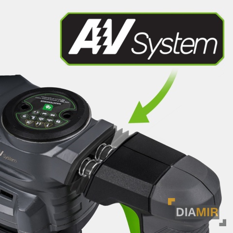 MŁOT WYBURZENIOWY UDAROWY SDS MAX WALIZKA 2 DŁUTA 1400W 20J DO BETONU WUBER