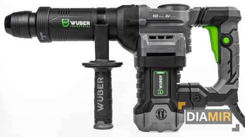 MŁOT WYBURZENIOWY UDAROWY SDS MAX WALIZKA 2 DŁUTA 1400W 20J DO BETONU WUBER