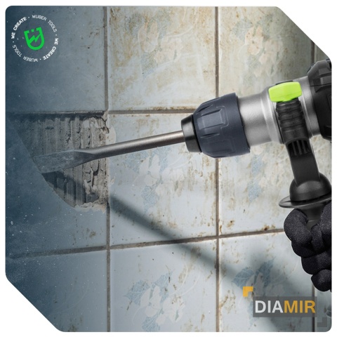 MŁOTOWIERTARKA MŁOT UDAROWY 1500W MOCNA SDS+ WIERTŁA SZPICAK 6J