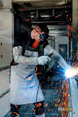 NEO FARTUCH SPAWALNICZY SKÓRZANY OCHRONNY DLA SPAWACZA 60x90 CM