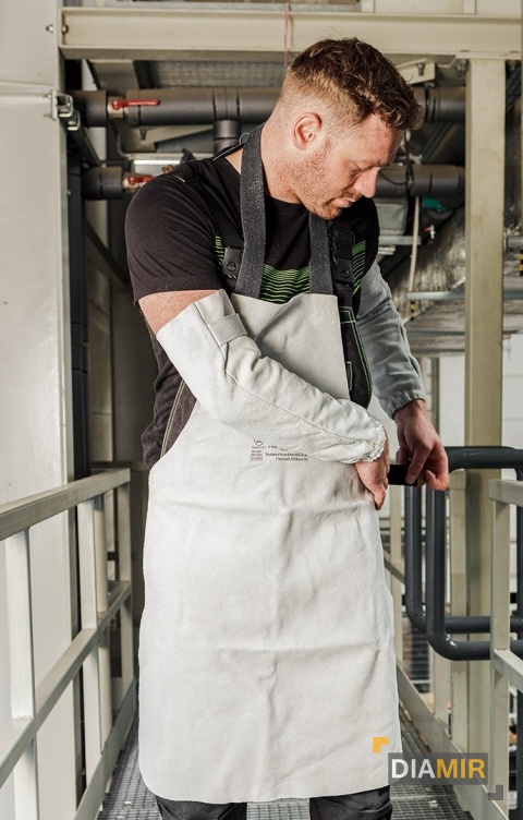 NEO FARTUCH SPAWALNICZY SKÓRZANY OCHRONNY DLA SPAWACZA 60x90 CM